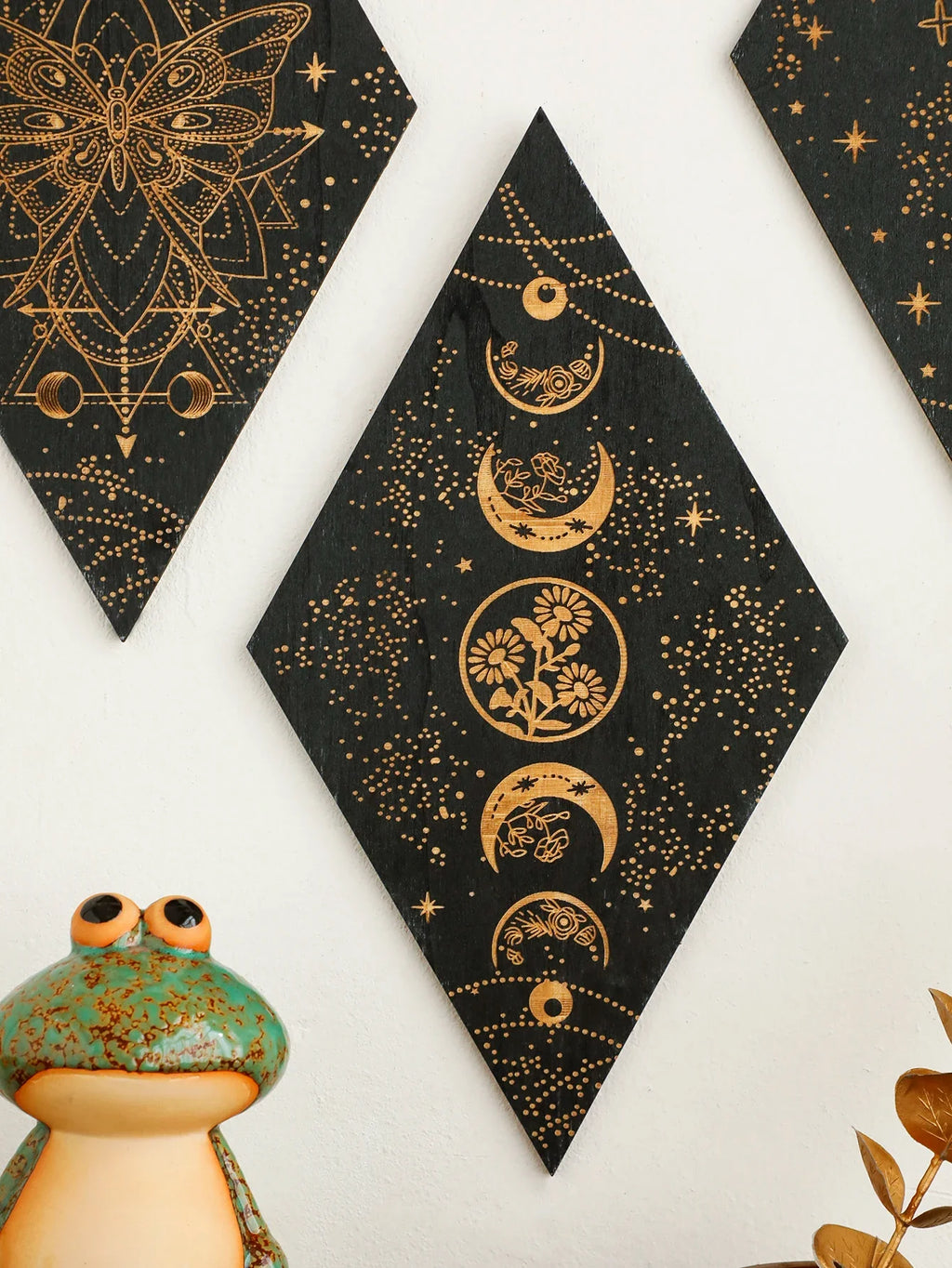 Moon Phase Wall Plaques
